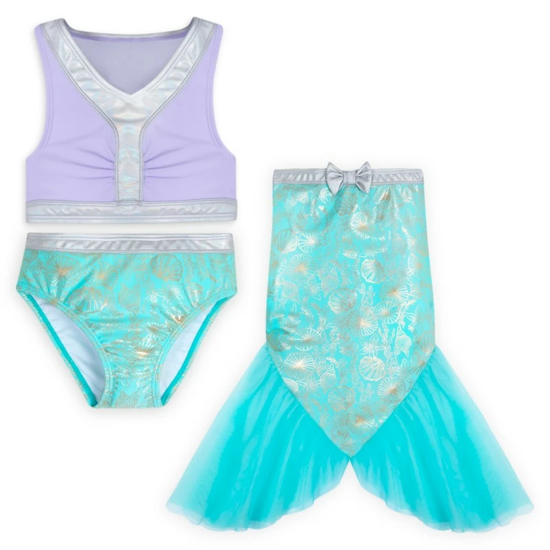 Ariel Deluxe Swim Set For Girls 1 Ariel Deluxe Swim Set For Girls