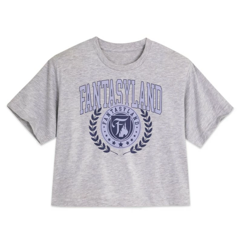 Fantasyland Crest Semi-Cropped Top For Women 1 Fantasyland Crest Semi-Cropped Top For Women