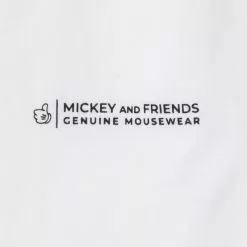 White Mickey Mouse Genuine Mousewear T-Shirt For Women -OUTLET HALLOWEEN SHOP 2325051570017M 2