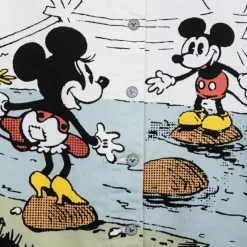 Mickey And Minnie Mouse White Denim Jacket For Adults 8 Mickey And Minnie Mouse White Denim Jacket For Adults -OUTLET HALLOWEEN SHOP 2325052050030M 3