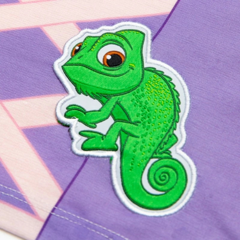 Rapunzel Pyjamas Set With Tutu For Girls, Tangled 4 Rapunzel Pyjamas Set With Tutu For Girls, Tangled - Image 4