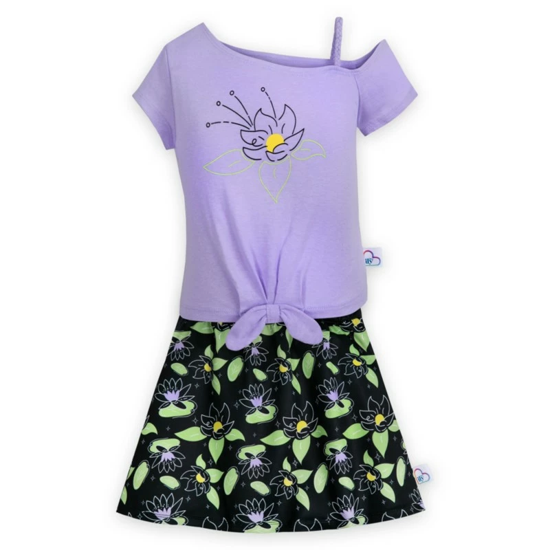 Disney Ily 4EVER Top And Skirt Set For Girls Inspired By Tiana, The Princess And The Frog 1 Disney Ily 4EVER Top And Skirt Set For Girls Inspired By Tiana, The Princess And The Frog