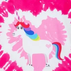 Rainbow Unicorn Fashion T-Shirt For Girls, Inside Out, Sensory Friendly 5 Rainbow Unicorn Fashion T-Shirt For Girls, Inside Out, Sensory Friendly -OUTLET HALLOWEEN SHOP 2328046850150M 2