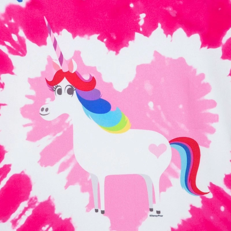 Rainbow Unicorn Fashion T-Shirt For Girls, Inside Out, Sensory Friendly 3 Rainbow Unicorn Fashion T-Shirt For Girls, Inside Out, Sensory Friendly - Image 3