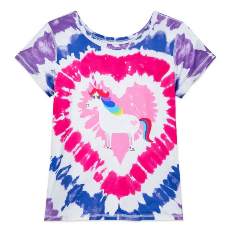 Rainbow Unicorn Fashion T-Shirt For Girls, Inside Out, Sensory Friendly 1 Rainbow Unicorn Fashion T-Shirt For Girls, Inside Out, Sensory Friendly