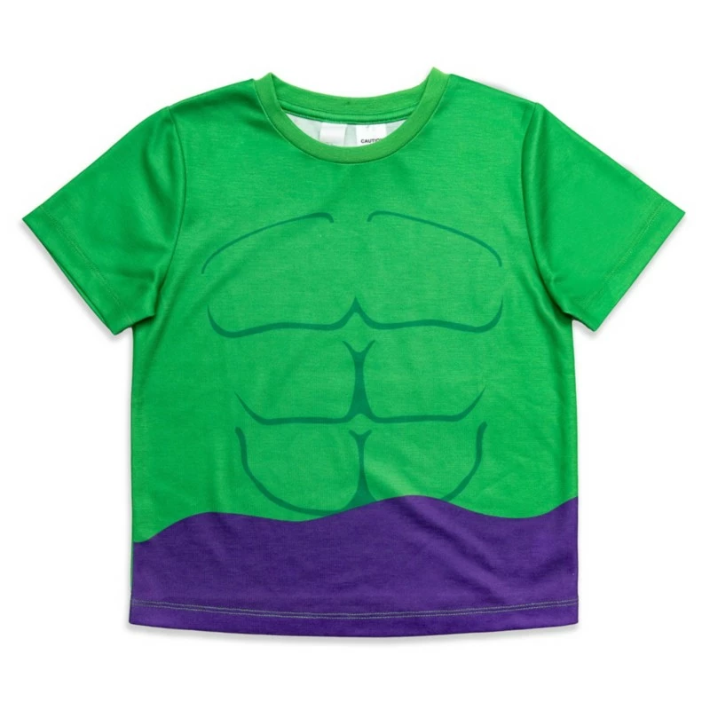 Hulk Short Sleeve Pyjamas Set For Kids 3 Hulk Short Sleeve Pyjamas Set For Kids - Image 3
