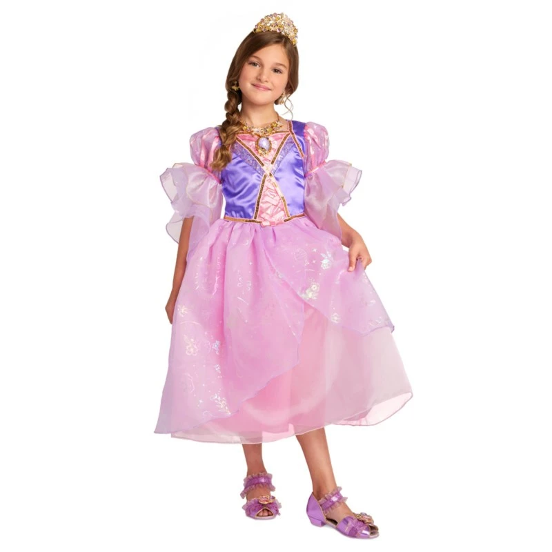 Rapunzel Deluxe Costume For Kids, Tangled 2 Rapunzel Deluxe Costume For Kids, Tangled - Image 2