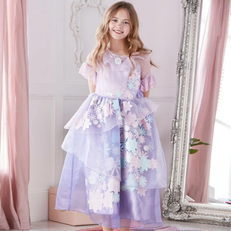 Isabela Madrigal Costume For Kids, Encanto 2 Isabela Madrigal Costume For Kids, Encanto - Image 2