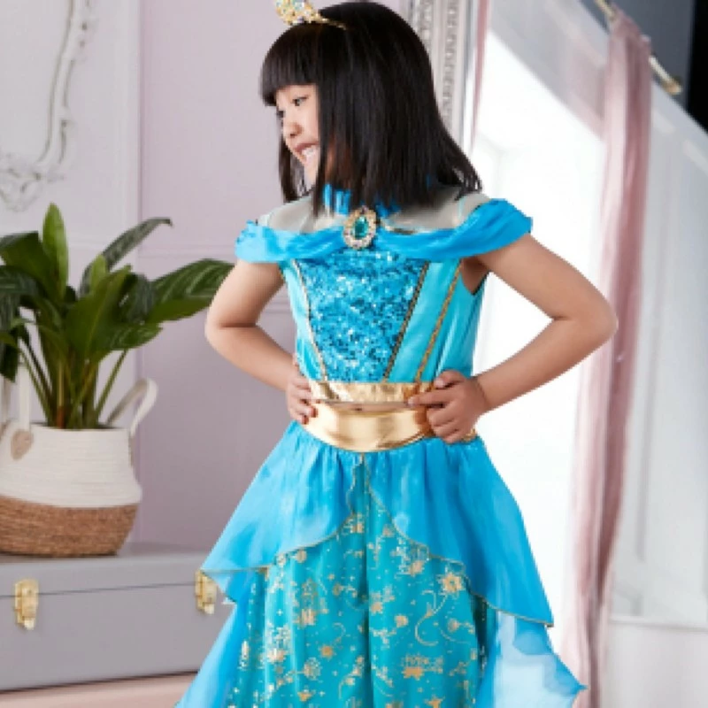 Jasmine Costume For Kids, Aladdin 2 Jasmine Costume For Kids, Aladdin - Image 2
