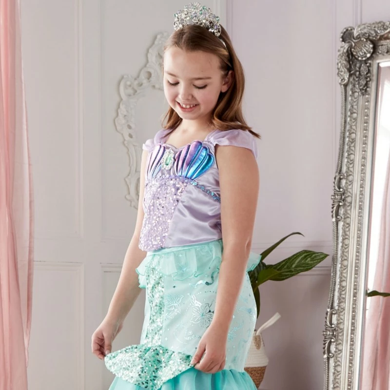 Ariel Costume For Kids, The Little Mermaid 3 Ariel Costume For Kids, The Little Mermaid - Image 3