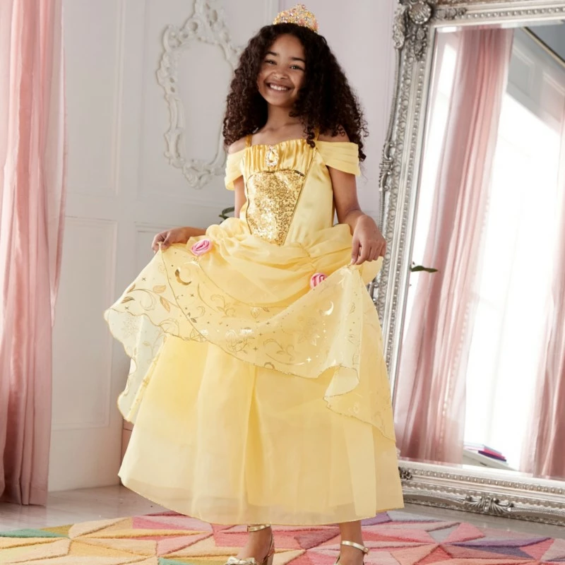 Belle Costume For Kids, Beauty And The Beast 2 Belle Costume For Kids, Beauty And The Beast - Image 2