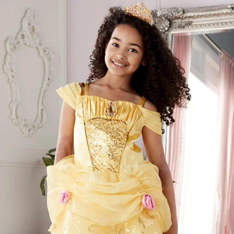 Belle Costume For Kids, Beauty And The Beast 3 Belle Costume For Kids, Beauty And The Beast - Image 3