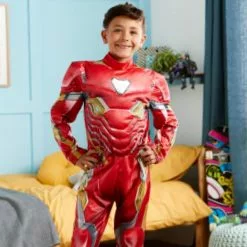 Iron Man Costume For Kids 7 Iron Man Costume For Kids -OUTLET HALLOWEEN SHOP 2844045240212M 2