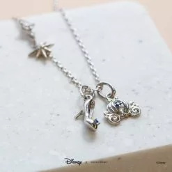 Disney Necklace Cinderella, Silver -OUTLET HALLOWEEN SHOP 348658022175 2