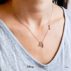 Disney Necklace Cinderella, Silver -OUTLET HALLOWEEN SHOP 348658022175 3