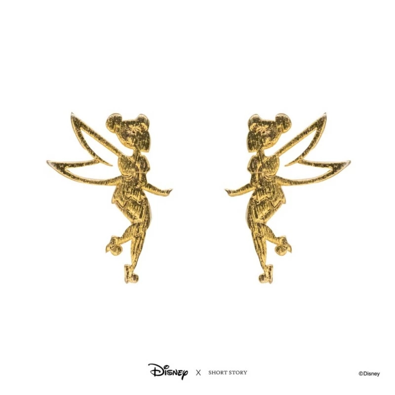 Disney Earrings Tinker Bell, Gold 4 Disney Earrings Tinker Bell, Gold - Image 4