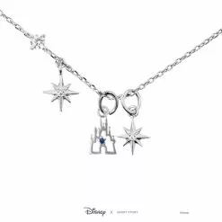 Disney Necklace Castle, Silver