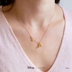 Disney Necklace Little Mermaid, Gold 7 Disney Necklace Little Mermaid, Gold -OUTLET HALLOWEEN SHOP 348658024605 2
