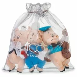 The Three Little Pigs Plush Set - Disney100 -OUTLET HALLOWEEN SHOP 412313759399 2