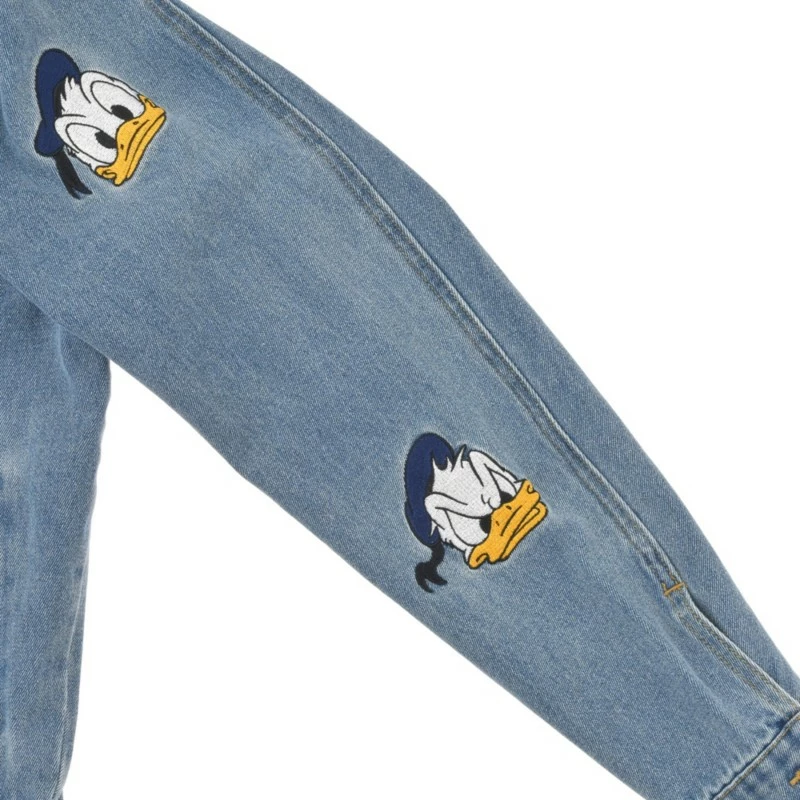 Donald Duck Birthday 2023 Denim Jacket For Adults 3 Donald Duck Birthday 2023 Denim Jacket For Adults - Image 3