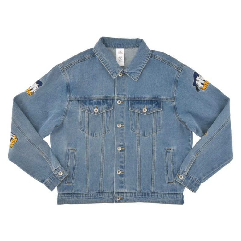 Donald Duck Birthday 2023 Denim Jacket For Adults 1 Donald Duck Birthday 2023 Denim Jacket For Adults