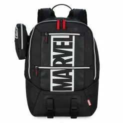Marvel Logo Backpack And Pouch