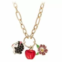 Snow White Charm Necklace By BaubleBar, 85th Anniversary
