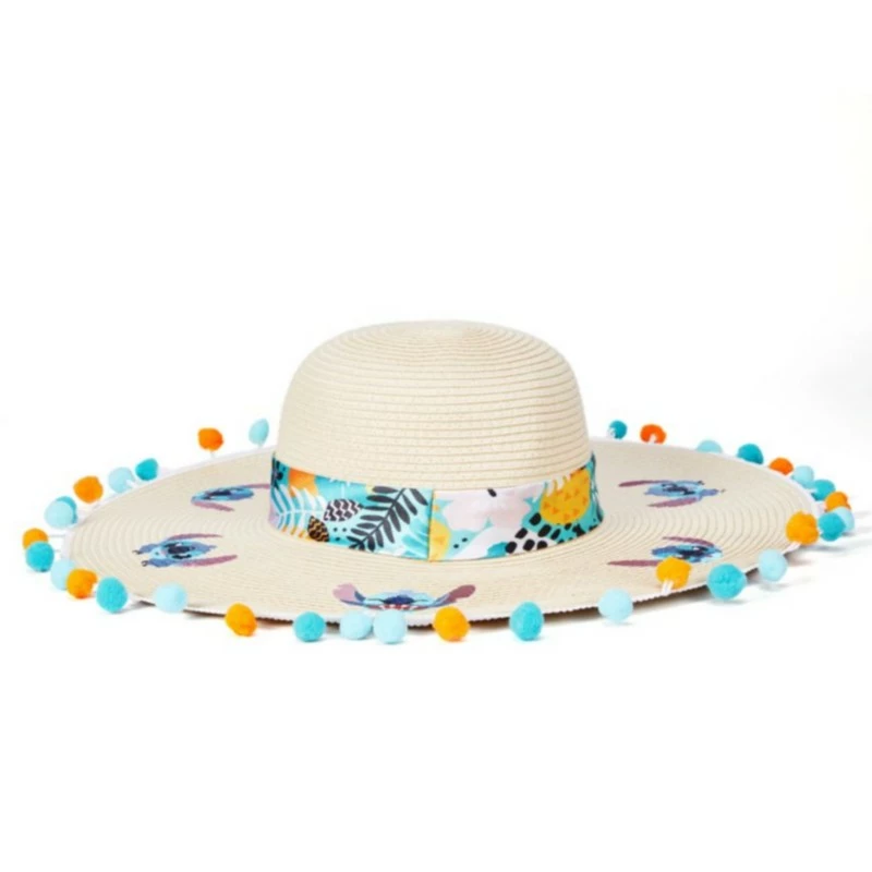 Stitch Straw Hat 2 Stitch Straw Hat - Image 2