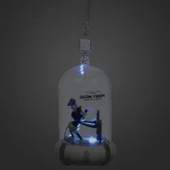 Mickey Mouse Light-Up And Sound Living Magic Disney100 Eras Sketchbook Ornament, Steamboat Willie -OUTLET HALLOWEEN SHOP 465053670431 3