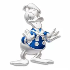 Donald Duck Platinum Celebration Pin - Disney100