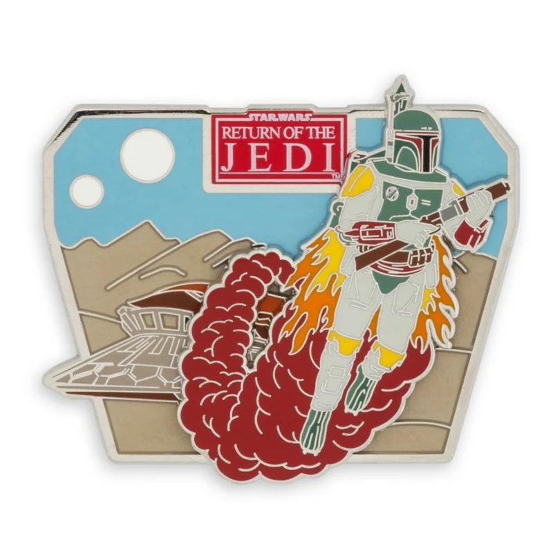 Boba Fett 40th Anniversary Limited Release Pin, Star Wars: Return Of The Jedi 1 Boba Fett 40th Anniversary Limited Release Pin, Star Wars: Return Of The Jedi