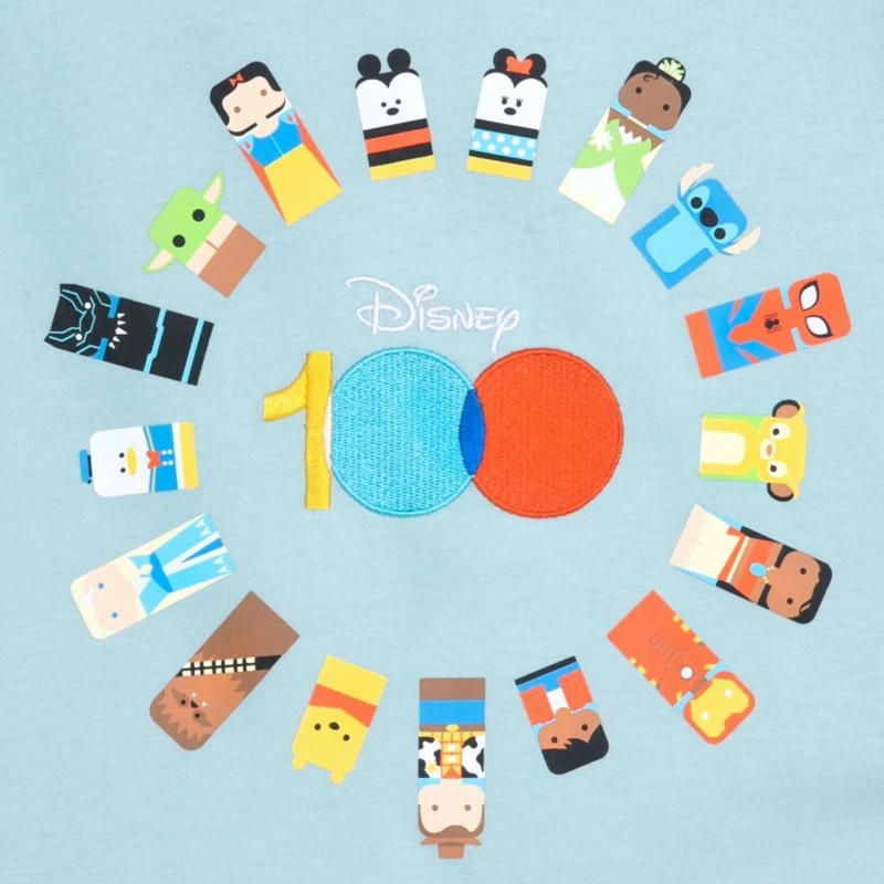 Disney100 Unified Characters T-Shirt For Kids 3 Disney100 Unified Characters T-Shirt For Kids - Image 3