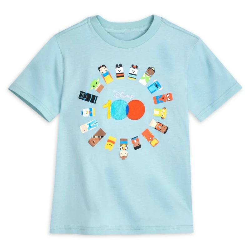 Disney100 Unified Characters T-Shirt For Kids 1 Disney100 Unified Characters T-Shirt For Kids