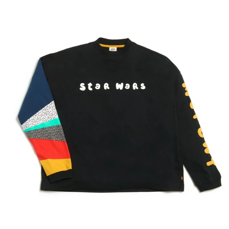 Star Wars Meets The '90s Long Sleeve Top For Adults 1 Star Wars Meets The '90s Long Sleeve Top For Adults