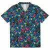 Stitch Neon Summer Shirt For Adults, Lilo & Stitch