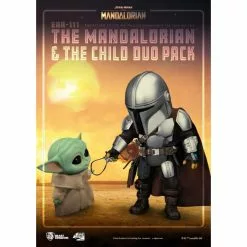 The Mandalorian & The Child Duo Pack Figurine, Beast Kingdom 8 The Mandalorian & The Child Duo Pack Figurine, Beast Kingdom -OUTLET HALLOWEEN SHOP 711061145772 3